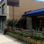 Greenscape Design Burgoo Reclaimed Wood and Grass Planters
