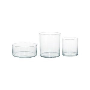 Glass Vase - Low Cylinder