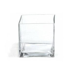 Glass Vase - Cube
