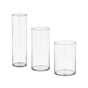 Glass Vase - Tall Cylinder
