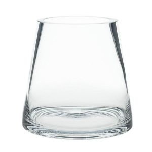 Glass Vase - Pyramid Vase