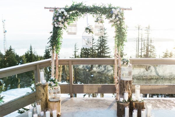 Birch Arch with Florals - Image 3