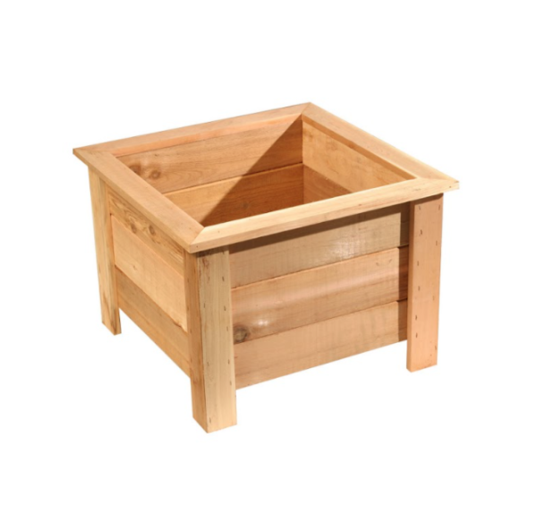 Cedar Large Cube Planter