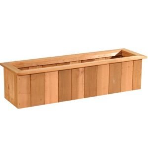 Cedar Trough Planter