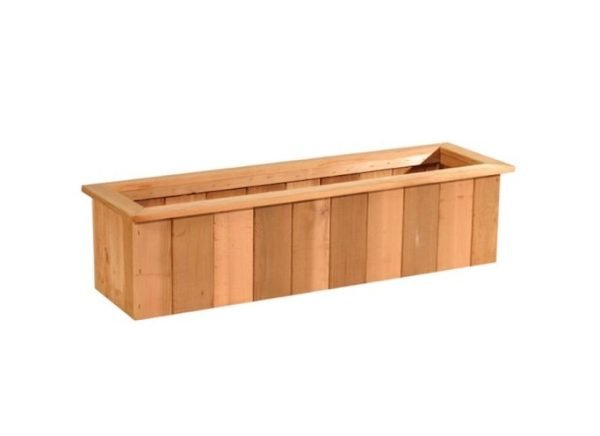 Cedar Trough Planter