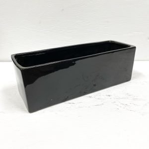 Ceramic Trough - Black