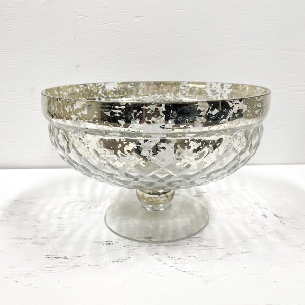 Mercury Glass - Regal Compote