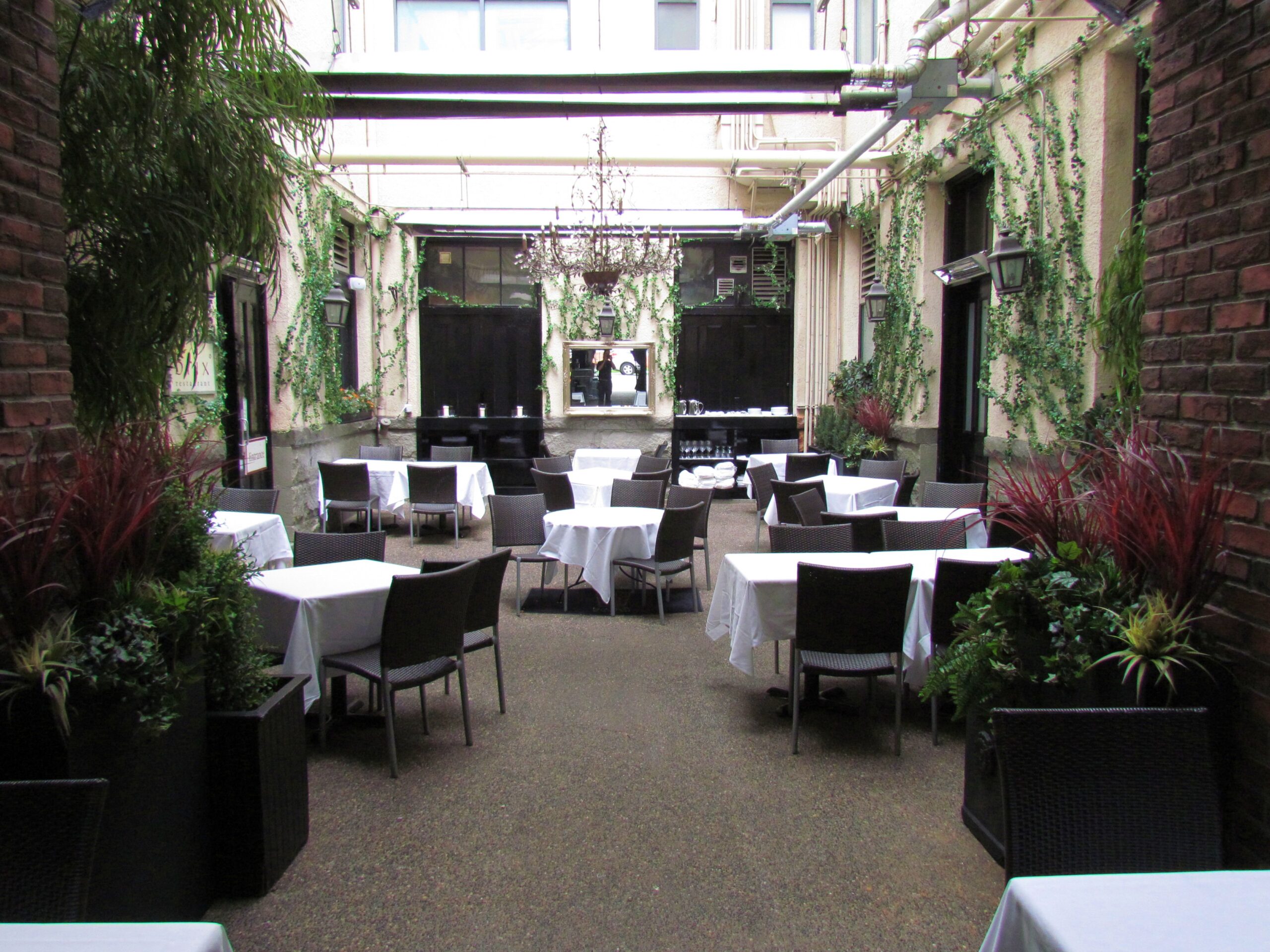Biophilic restaurant decor