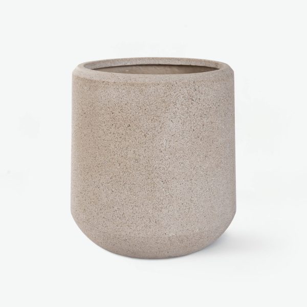 Sandstone Cylinder Planter