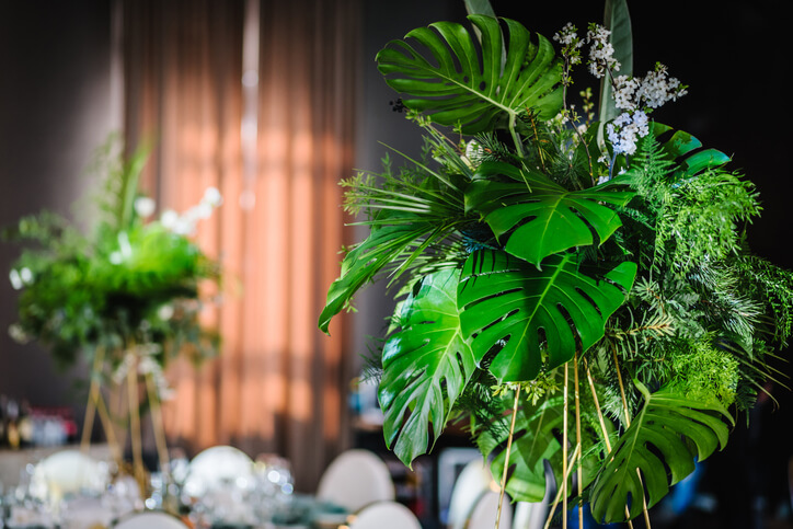 artificial plant centrepieces