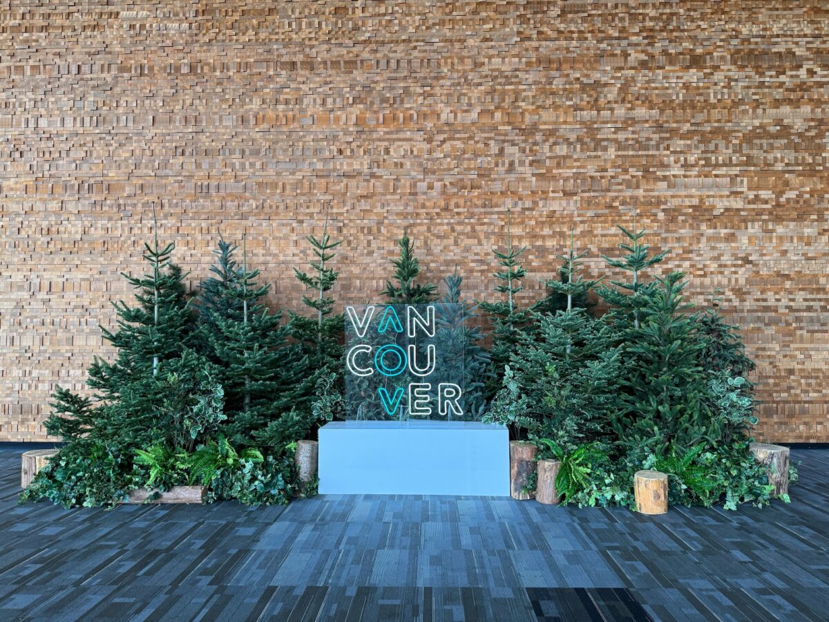 Greenscape Artificial Tree Display in Vancouver