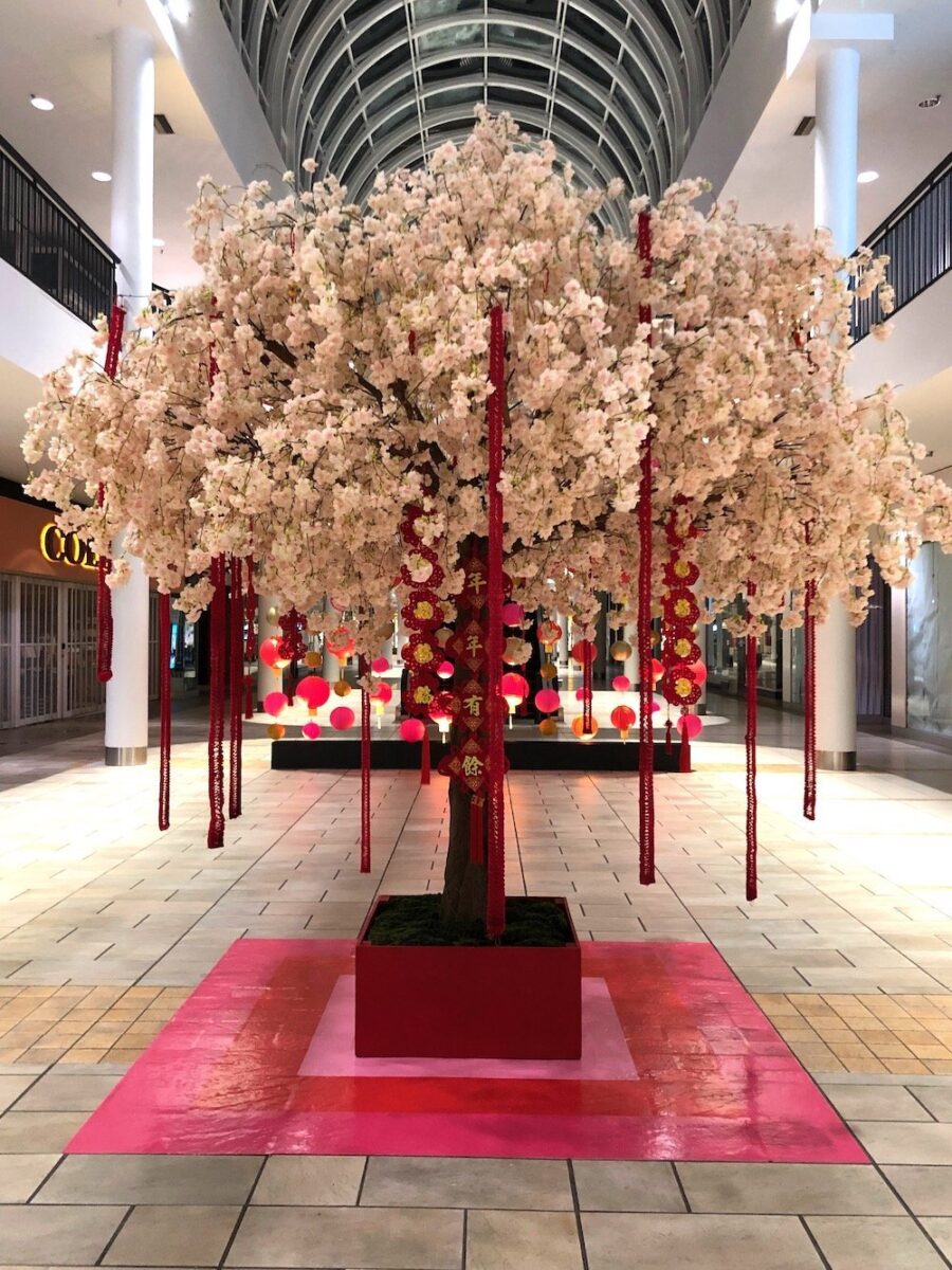 Greenscape Design Lunar New Year Cherry Blossom Rental