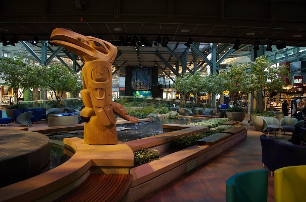 Commercial Sales YVR Creekside Artificial Trees Greenery